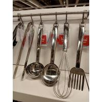 ราคา IKEAshopping IKEA FINMAT สแตนเลส , ที่คีบอาหาร กระบวย ช้อนเสิร์ฟ ส้อม ตะกร้อมือ ตะหลิว (22085580925)