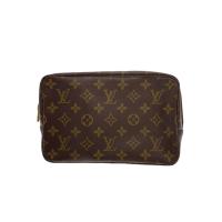 ราคา LOUIS VUITTON TRUTH TOILETTE 23_MONOGRAM CANVAS Pouch [Purchase] PVC Brown Monogram M47524 Direct from Japan Secondhand (47554941227)