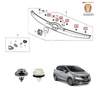 ราคา คลิ๊ปยึดคาดเอวหลัง Honda Jazz GK 2014-ON แท้ศูนย์ จำนวน 6 ชิ้น (44054219680)