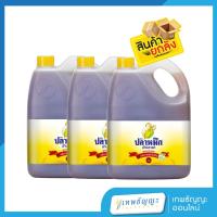 ราคา [ยกลัง 3 แกลอน] น้ำปลา ตราปลาหมึก 4500 มล. (ฉลากเหลือง) (40156606149)