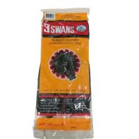 ราคา ถุงมือยางสีดำ 3SWANS ตราห่าน (6570434170)