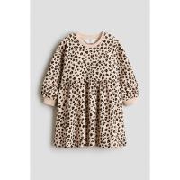 ราคา H&M(เอชแอนด์เอ็ม) เดรสเสื้อสเวตเตอร์แบบโอเวอร์ไซส์ Girls Oversized sweatshirt dress 0984595_12 (44805067736)