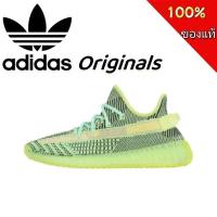 ราคา (พร้อมส่ง ของแท้ 100%) ADIDAS Originals Yeezy Boost 350 V2 Yeezreel Green รองเท้ากีฬาผู้หญิงรองเท้ากีฬาผู้ชายของแท้ (24794053674)