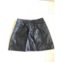 ราคา Preloved กระโปรงหนัง H&M ของแท้ (22956349523)