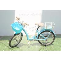 ราคา จักรยานเด็กญี่ปุ่น - ล้อ 18 นิ้ว - ไม่มีเกียร์ - Vespa - สีฟ้า [จักรยานมือสอง] (21859619775)