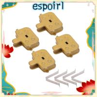 ราคา ESPOIR ชุดผ้าเบรคดิสก์ 4 ชิ้น โลหะทั้งหมด และ Circlip Ketone-Based สำหรับจักรยานเสือภูเขาและสกู๊ตเตอร์ไฟฟ้า สีเหลืองทนทาน (57854638472)