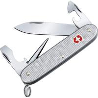 ราคา VICTORINOX ALOX Silver Swiss Army Knife, Multi-Function Knife, Outdoor Camping, Swiss-Made Multi-Tool, Small, Compact, Lightweight, Gift, 10-Tool Knife [Official Japanese Product] (41204621074)