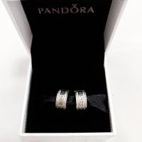 ราคา pandora Logo Clip มือสอง ของแท้ พร้อมกล่อง (2089579346)