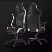 ราคา ⚙️GAMING CHAIR (เก้าอี้เกมมิ่ง) NOBLECHAIRS EPIC REAL LEATHER (GC-NBC-EPICRLBLKWHTRED) (BLACK/WHITE/RED) (4635734134)