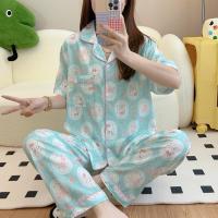 ราคา ชุดนอนไหมอิตาลีลายคิตตี้สีฟ้า (28785050081)