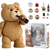ราคา Ted2 รูป Bjd Ted ตุ๊กตาหมี Action Figure AMAZING YAMAGUCHI Revoltech No.006 ตุ๊กตาอิฐรูป Gk ภาพยนตร์ตุ๊กตาของเล่นของขวัญ (43318360304)