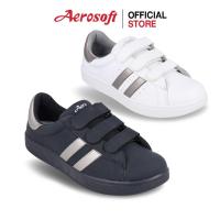 ราคา Aerosoft (แอโร่ซอฟ) รองเท้าผ้าใบผู้หญิง ผู้ชาย เพื่อสุขภาพ ผ้าใบสีดำ รุ่น EURO D2 (SN7810/SN8810) (22955473914)