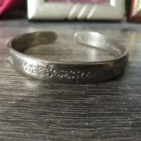 ราคา 100฿ กำไลเงินหลวงพ่อเปิ่น วัดบางพระ จ.นครปฐม (1904145667)