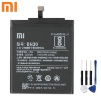 ราคา แบตเตอรี่ Xiaomi Redmi 4A Redrice 4A Authentic แบต BN30 โทรศัพท์แบตเตอรี่ 3120mAh (7126620078)