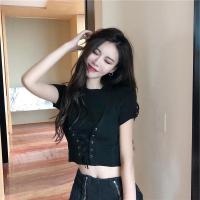 ราคา Mata Lalisa CROP TOP CHICKEN EYE THICK PREMIUM RIB MATERIAL MADE IN BALI // KOREAN KNIT ROPE BLOUSE (26573750882)