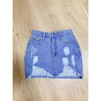 ราคา กระโปรงยีนส์ป้ายกวาง (20661295909)