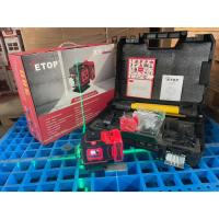 ราคา ETOP เครื่องวัดระดับเลเซอร์ ระดับน้ำเลเซอร์ 12 เส้น 360 องศา เลเซอร์สีเขียว ฟรี! ขาตั้งวัดระดับ 1.5M (51752137504)