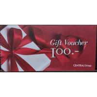ราคา Central Group Gift Voucher บัตรของขวัญ เครือเซนทรัล มูลค่า 100 บาท (6518753296)