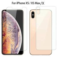 ราคา ฟิล์มกระจกนิรภัยกันรอยหน้าจอ ด้านหน้า และหลัง คุณภาพสูง สําหรับ iPhone 11 Pro XS MAX X XR 7 8 Plus 5 5S SE 2020 2022 2016 (20191684510)