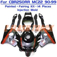 ราคา For Honda CBR250RR CBR 250RR CBR250 RR MC22 1990 1991 - 1999 Cowl Set Body Full Fairing Kit Bodywor (49955051074)