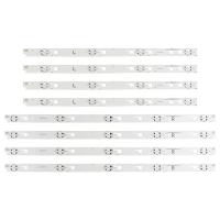 ราคา 8 ชิ้น/เซ็ต led Strip สําหรับ Sony KD-49X8005C/KD-49X7000D LCD TV backlight Strip SVY490A23-REV00 (54605740488)