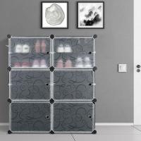 ราคา ชั้นวางรองเท้า 24 คู่ พลาสติก ตู้อเนกประสงค์ DIY ถอดประกอบเองได้ DIYเปลี่ยนรูปแบบเอง (2631346557)