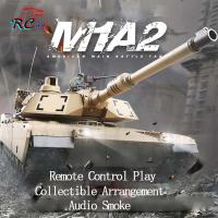 ราคา Henglong 3918 M1A2 Abrams Army Tank Model 1/16 Scale Rc Tanks 360° ถังป้อมปืน Recoil รีโมทคอนโทรลของเล่นรถถังทหาร YAM9 (41857986347)