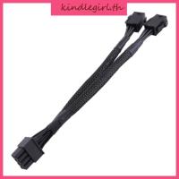 ราคา KING 8Pin Male to Dual 6 Pin Female Cable Adapter Dual- 6Pin to 8-Pin GPU Cable 20CM (43919594769)