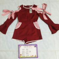 ราคา จั๊มขาสั้นสีเลือดหมูงานป้าย something (1476861744)