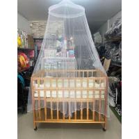 ราคา เตียงไม้เด็ก รวมชุดเครื่องนอนและมุ้ง คอกกั้นเด็ก (27615865469)