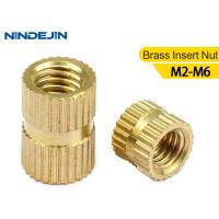 ราคา NINDEJIN 10-50 ชิ้นทองเหลืองใส่ Nut M2 M2.5 M3 M4 M5 M6 Knurled เกลียวใส่ Nut สําหรับ 3D พิมพ์ (42116275718)