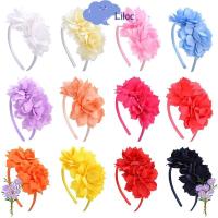 ราคา LILACS ผมวง,อุปกรณ์เสริมผม Headwear ดอกไม้ขนาดใหญ่แถบคาดศีรษะ, Headpiece Hairbands Grosgrain ริบบิ้นเครื่องประดับ Bows ผม Hoop เด็กสาว (41950342604)