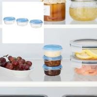 ราคา กล่องใส่อาหาร 3 ชิ้น กล่องใส่น้ำจิ้ม กระปุกใส่น้ำจิ้ม กระปุกใส่น้ำพริก กล่องใส่เครื่องปรุง กล่องเก็บอาหารขนาดเล็ก 70 มล. (4356870331)