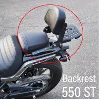 ราคา New Motorcycle Fit SRV 550ST Accessories Rear Passenger Backrest For QJMOTO QJ SRV550ST ST550 550SR (55052848425)
