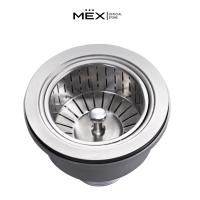 ราคา MEX รุ่น B202 สะดืออ่างล้างจาน Big Basket ขนาด 3.5 นิ้ว (ไม่มีท่อน้ำล้น), BKT35B (ตะกร้ากรองเศษอาหาร) (20121595981)