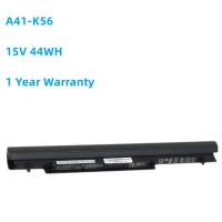 ราคา Laptop battery for asus, 15 v, 44 w per hour, K46, K46C, K46CA, K46CA, K56, K56CA, K56 cm, S46C, S56C, R505CA,!, new (26554227585)