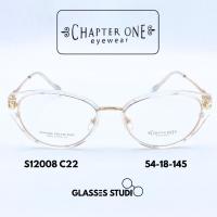 ราคา กรอบแว่น Chapter One S12008 (สีน้ำตาลโรสโกลด์,สีใสโรสโกลด์) 54-18-145 (44271869950)