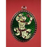 ราคา เหรียญหนุมาน มนต์พระเวทย์ (หลวงปู่อุดมทรัพย์ ศิษย์เอกหลวงปู่หมุน) ลงยาสีเขียว (หลังจารมือ หมายเลข 51 ) (19541821221)