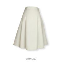 ราคา กระโปรงสีเบจ (เอว 26") แบรนด์ญี่ปุ่น มือสอง (19281424523)