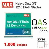 ราคา MAX Heavy Duty Staples (23/10) ลวดเย็บกระดาษ สำหรับงานหนัก 3/8" 1210FA-H/ML (2295482555)