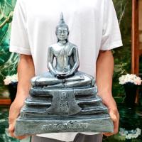 ราคา [MA3]-1หลวงพ่อพระพุทธโสธร หน้าตัก7นิ้ว สีโลหะปัดเก่า พระพุทธรูปศักดิ์สิทธิ์คู่บ้านคู่เมืองขอพรสัมฤทธิ์ผลทุกประการ (16897931342)