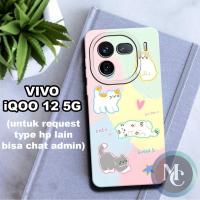 ราคา CC22/ ยืดหยุ่นยาง softcase สําหรับ iQOO 12 5G/แมว Motif/กรณี iQOO 12 5G/kesing iQOO 12 5G/silicon iQOO 12 5G/caser iQOO 12 5G/softcase iQOO 12 5G/softcase iQOO (27581962210)