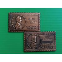ราคา US Numistamp Medal Mort Reed -Abraham Lincoln 1909,59 (54255087387)
