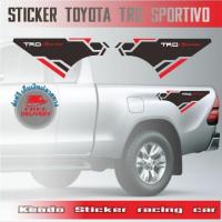 ราคา สติ๊กเกอร์แต่งรถ ติดท้ายกะบะ Toyota Trd Sportivo (2137277255)