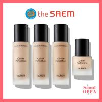 ราคา [the SAEM] Cover Perfection Concealer Foundation 30ml, 15ml SPF 40 PA++ คุชชั่น รองพื้น แต่งหน้า แป้งรองพื้น Air Cushion Long Lasting Semi Matte Facial Makeup Liquid Base Shades (24719665374)