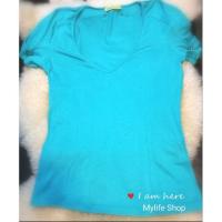ราคา เสื้อยืด versace jeans ของแท้100% มือสอง (447422261)