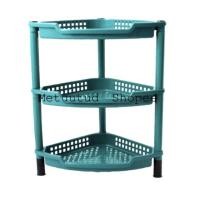 ราคา ชั้นวางพลาสติกสามเหลี่ยมเข้ามุม 3 ชั้น (1323648367)