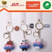 ราคา Gantungan WBB We Bare Bear Donut พวงกุญแจ Donut WBB Miniso กระเป๋าอุปกรณ์เสริมของขวัญวันเกิด (26415217542)