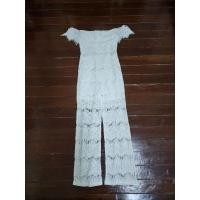 ราคา งานป้าย orange juice จั๊มขายาวลูกไม้ ((ไม่มีตำหนิ)) sz.mอก34-36เอว27-28สะโพก38 (24388454480)