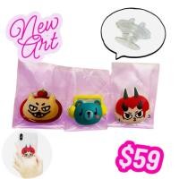 ราคา griptok กิฟต๊อก ขาตั้งโทรศัพท์ที่วางโทรศัพท์ ลายการ์ตูน ที่วางมือถือแบบโค้ง ที่วางdiypreth santa / forcebook/pondphuwin (44477060094)
